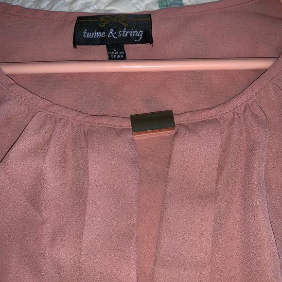 Twine and String Mauve Top - Picture 3 of 4